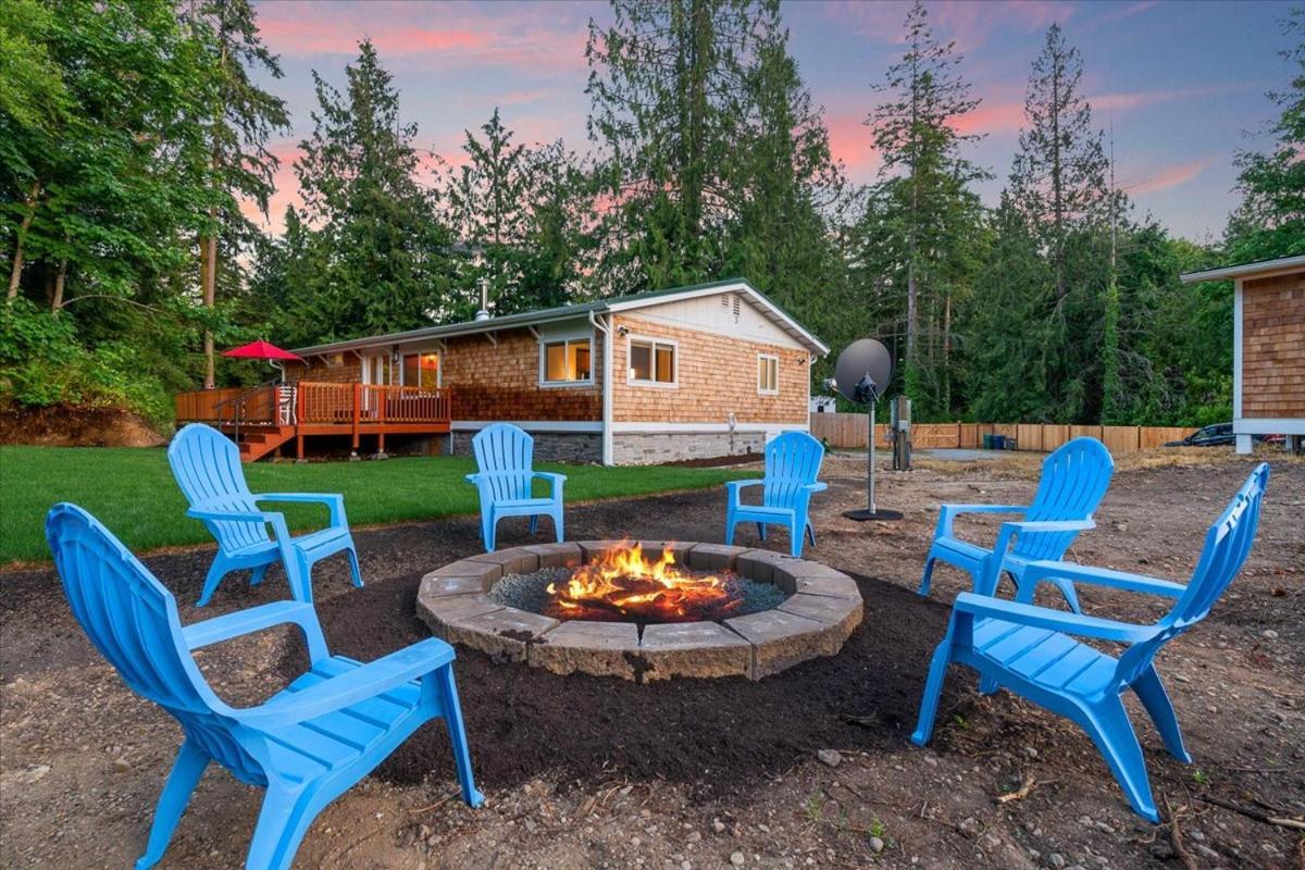 Relajate Y Recargate De Buena Vibra En Nuestras Cabanas De Camano Island Exterior foto